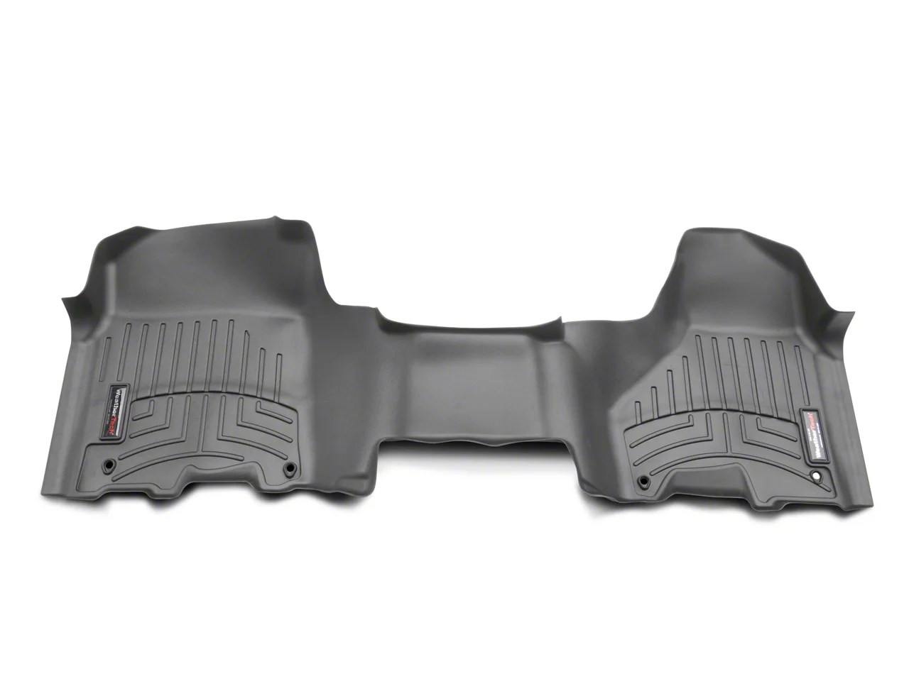 Weathertech RAM DigitalFit Front Floor Liner Over the Hump Black