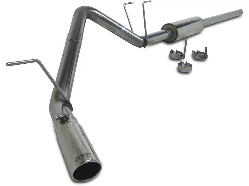 MBRP RAM 3 in. XP Series Single Exhaust System Side Exit S5142409 (09
