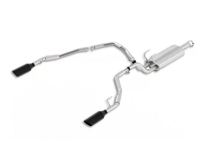 Borla RAM Stinger SType Dual Exhaust System w/ Black Tips Rear Exit