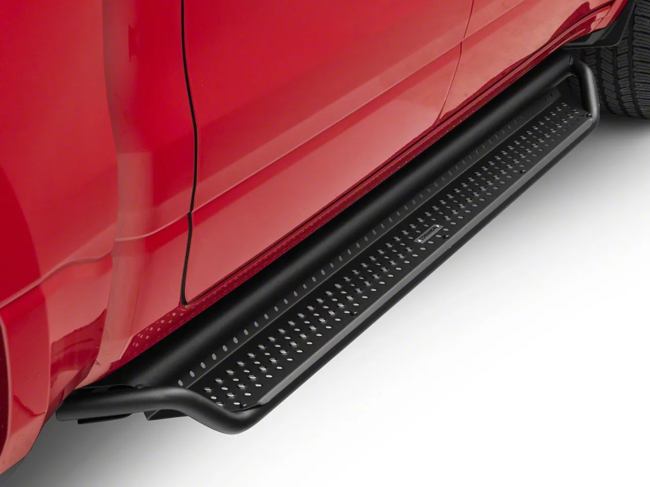 RAM 1500 Dominator D1 Cab Length Drop Side Step Bars; Textured Black