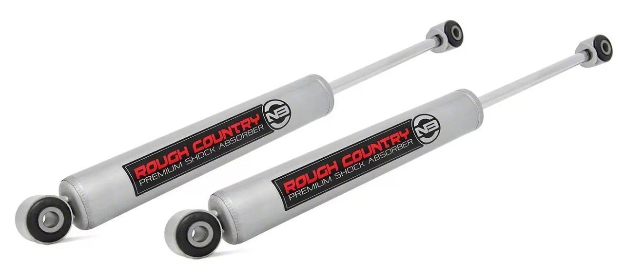 Rough Country Jeep Wrangler Premium N3 Rear Shocks For 1.50 To 3.50-Inch Lift 23216_A (18-22 Jeep Wrangler Jl) - Free Shipping