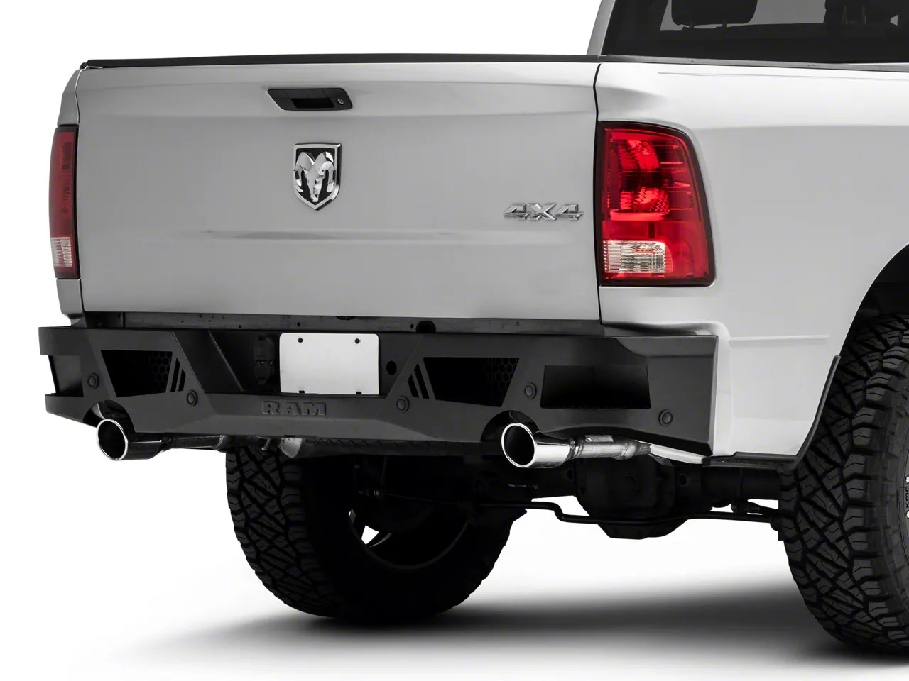 RAM Officially Licensed RAM 1500 Extreme HD Rear Bumper with RAM Logo