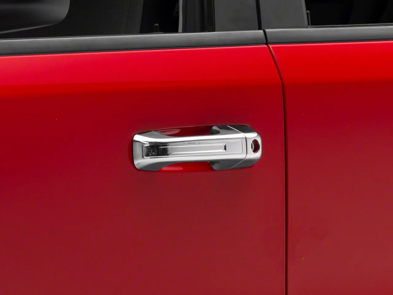 RedRock RAM 1500 Door Handle Covers; Chrome R133617 (1923 RAM 1500