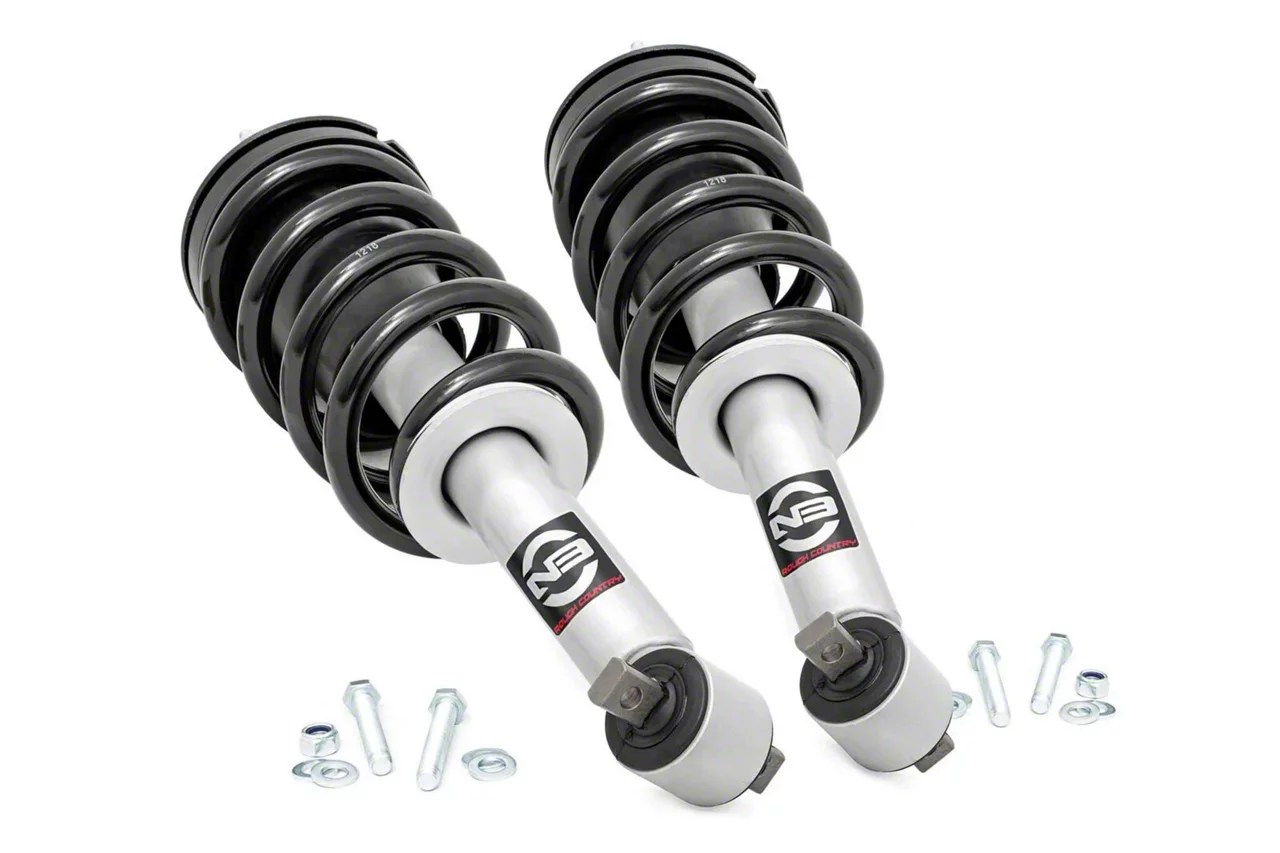 Rough Country Silverado 2 in. Front Leveling Struts 500029 (07-13 2WD