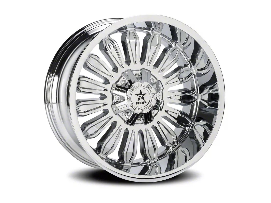 RBP Silverado 76R Roulette Chrome 6Lug Wheel 20x12 76R20128244C