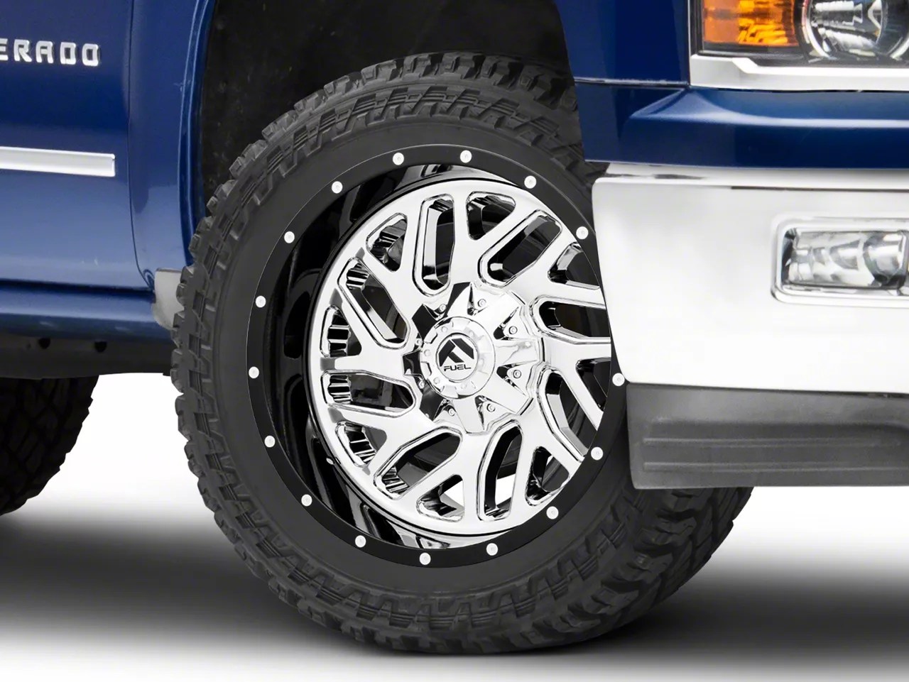 Fuel Wheels Tahoe Triton Chrome 6Lug Wheel; 22x10; 13mm Offset