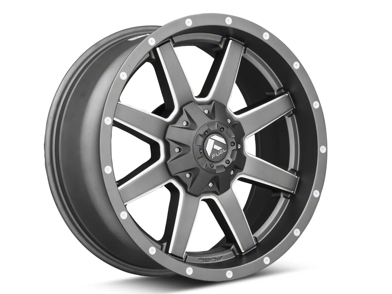 Fuel Wheels Tahoe Maverick Gun Metal 6Lug Wheel; 20x9; 20mm Offset