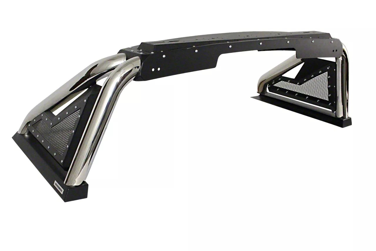 Silverado 1500 Sport Bar 2.0 Roll Bar; Polished (1418 Silverado 1500)