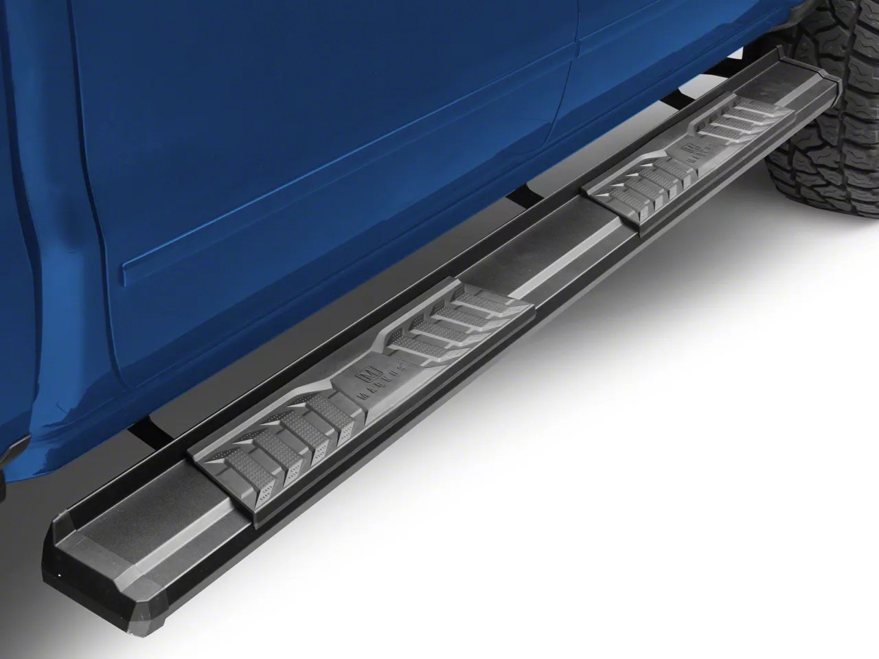 Silverado 1500 OE Style Running Boards; Black (0718 Silverado 1500