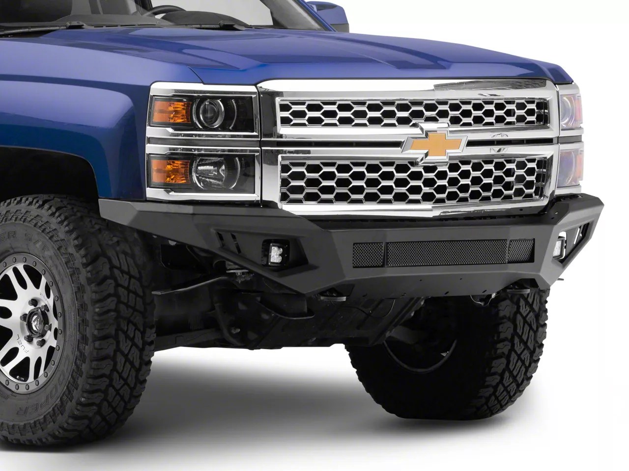 Barricade Silverado HD OffRoad Front Bumper w/ LED Lighting S112574