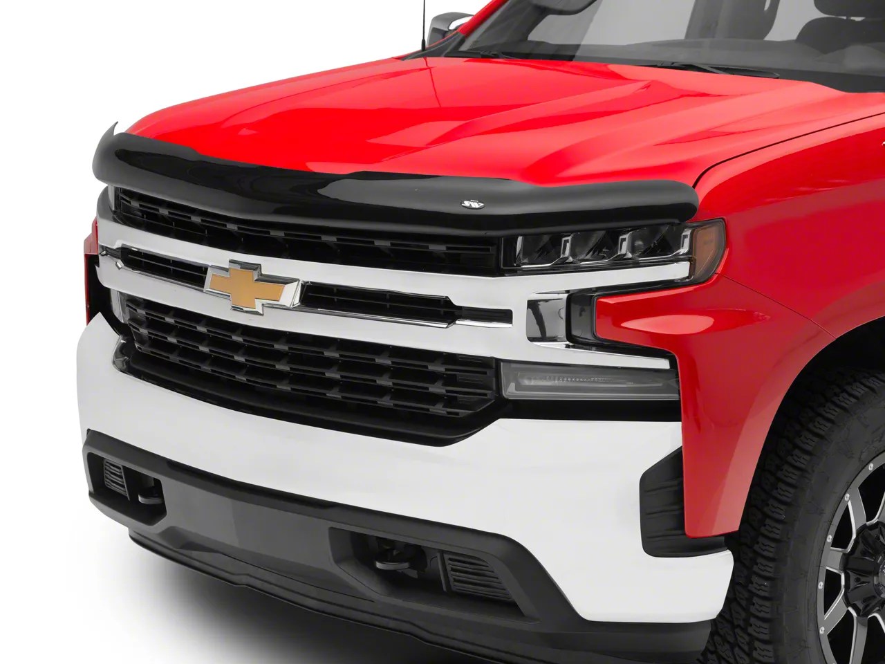 Silverado 1500 Bugflector II Hood Shield; Dark Smoke (1921 Silverado 1500)