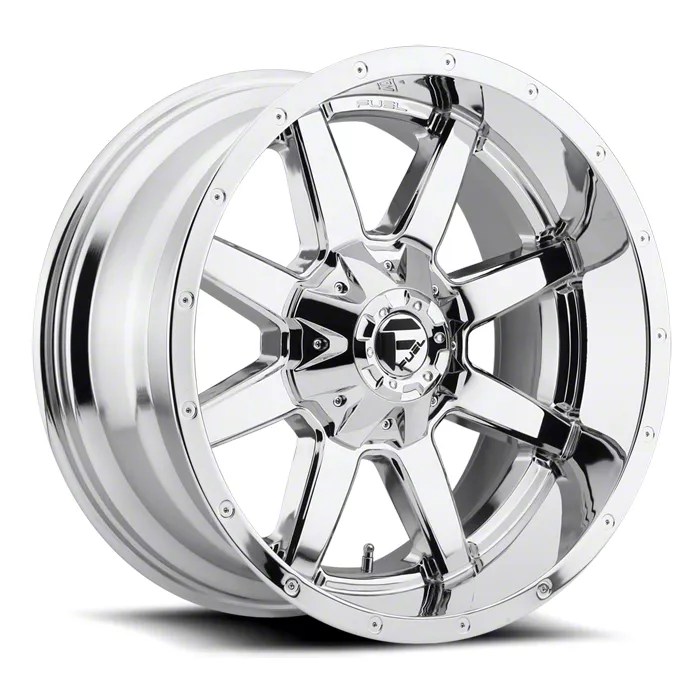 Fuel Wheels Sierra Maverick Chrome 6Lug Wheel 18x12; 44mm Offset