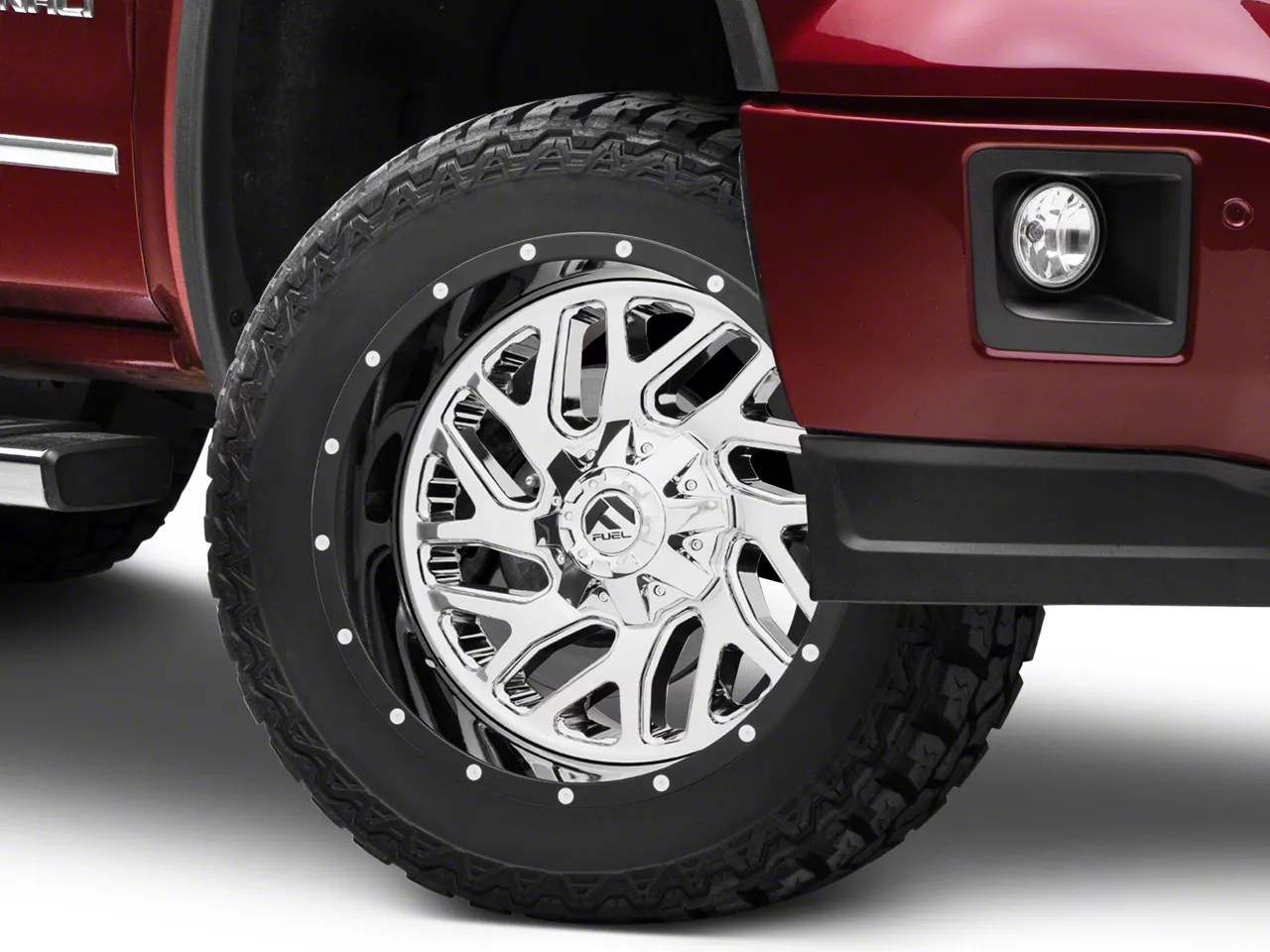 Fuel Wheels Sierra Triton Chrome 6Lug Wheel 20x10; 19mm Offset D21120009847 (0720 Sierra 1500)