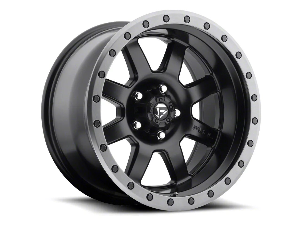 Fuel Wheels Sierra Trophy Matte Black 6Lug Wheel 18x10; 12mm Offset