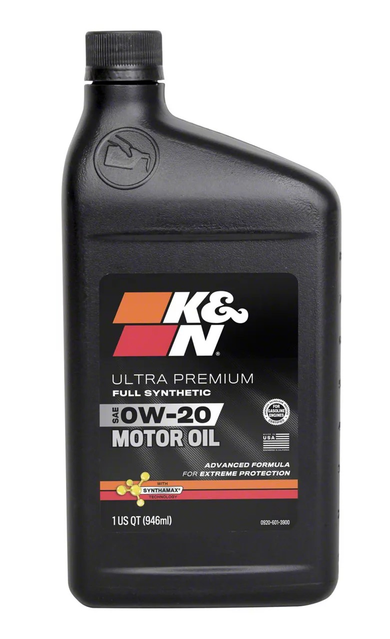 K&N Jeep Wrangler 5W-20 Synthetic Motor Oil; Gallon 104096