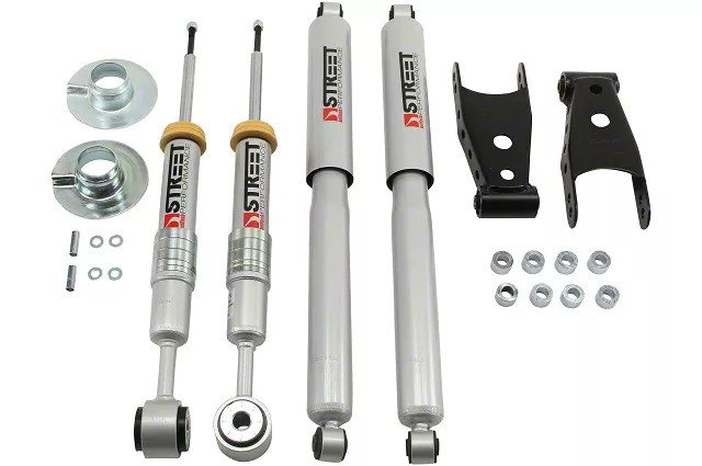 Belltech F-150 Stage 3 Lowering Kit w/ Street Performance Shocks - +2