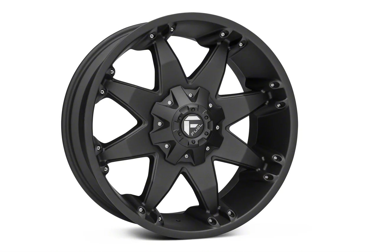 Fuel Wheels F150 Octane Matte Black 6Lug Wheel 20x9 T527107 (0418