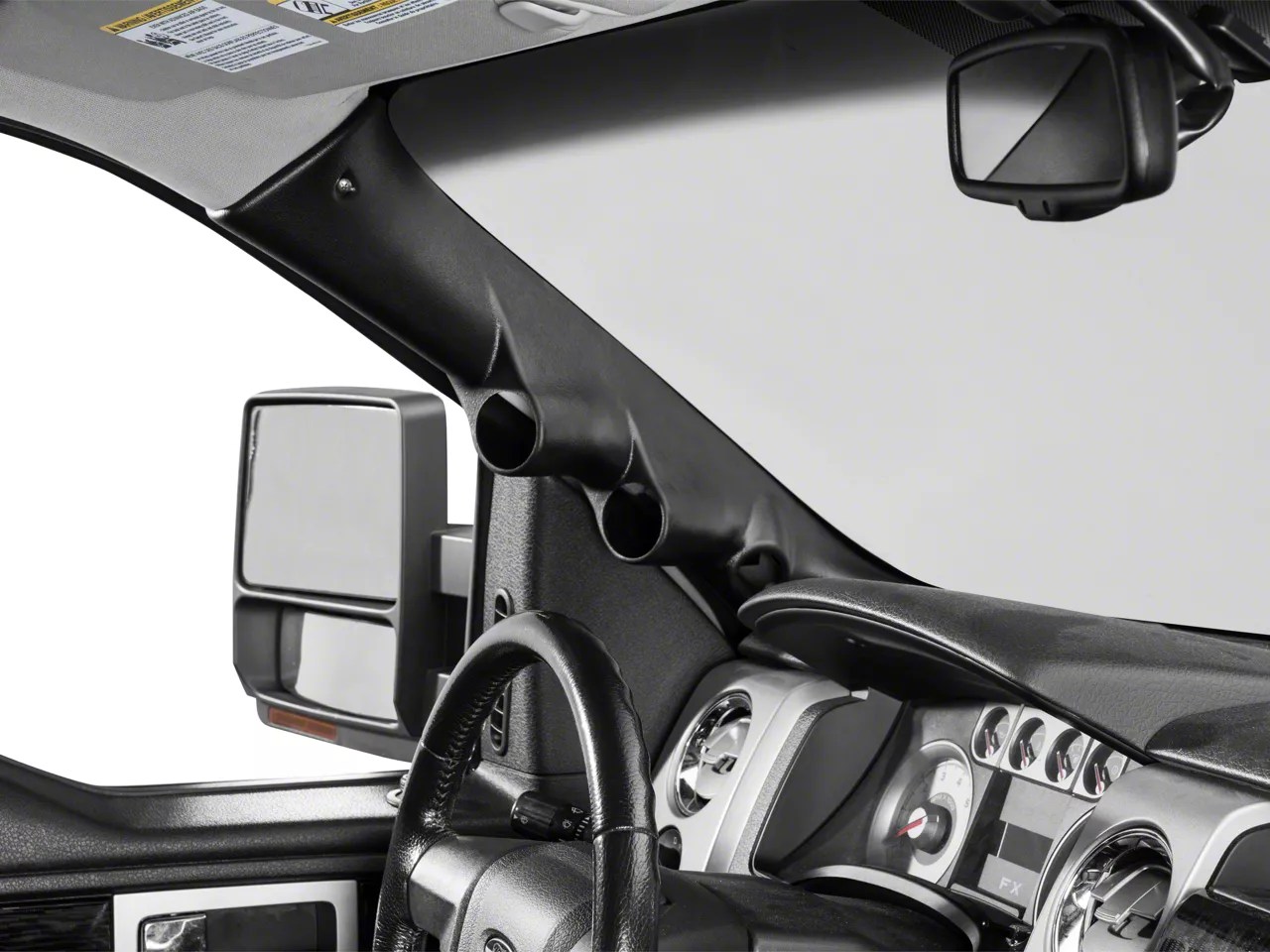 Auto Meter F150 Pillar Gauge Pod w/ Speaker Cutout Dual 17327 (0914