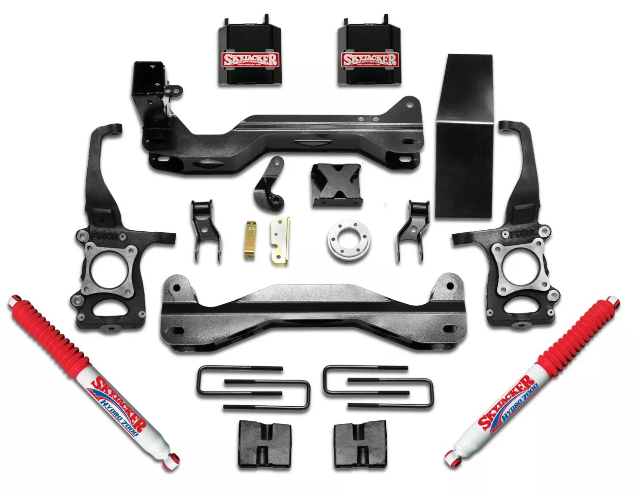 SkyJacker F150 6 in. Suspension Lift Kit w/ Hydro Shocks F960BKH (09