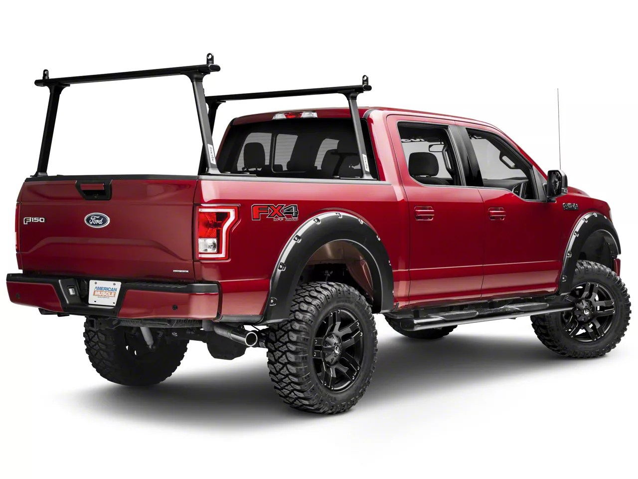 TracRac F150 TracONE Truck Rack Clamp On 27000B (9718 F150) Free