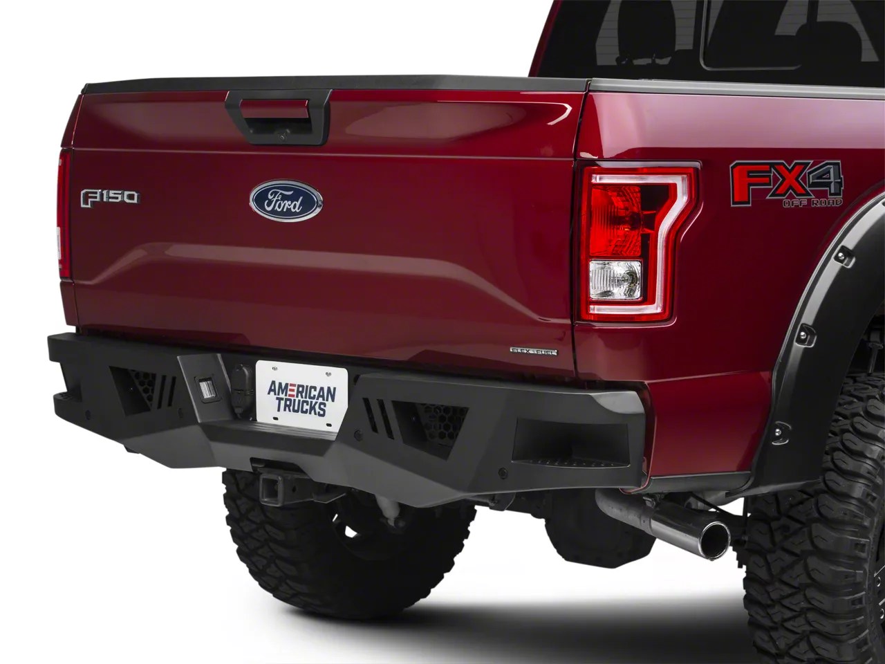 Barricade F150 Extreme HD Rear Bumper for Factory Hitches T530971 (15