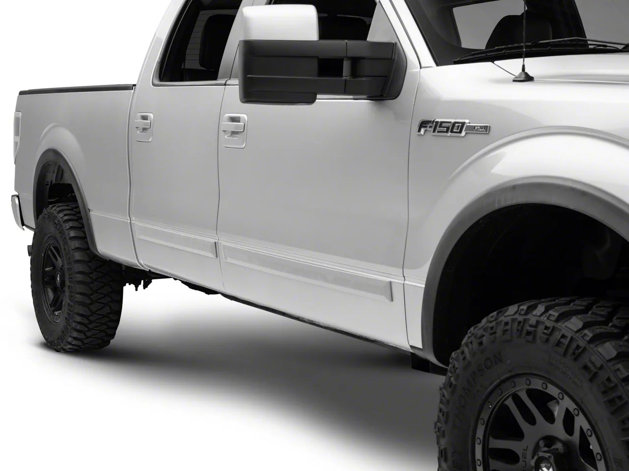 MMD F150 Rugged Look Body Side Moldings PrePainted T532676 (0918 F