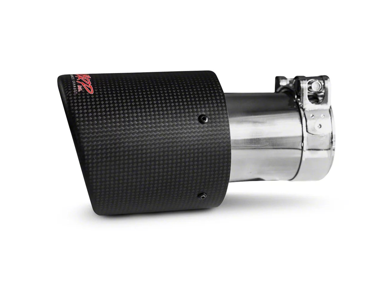 MBRP F150 4 in. Carbon Fiber Exhaust Tip 3 in. Connection T5122CF (Universal Fitment)