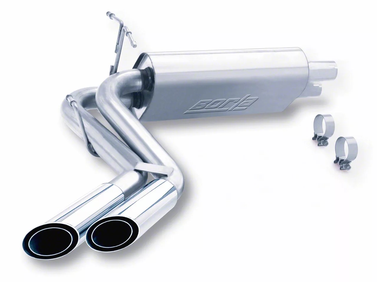 Borla F150 Touring Dual Exhaust System Middle Side Exit 14872 (9903