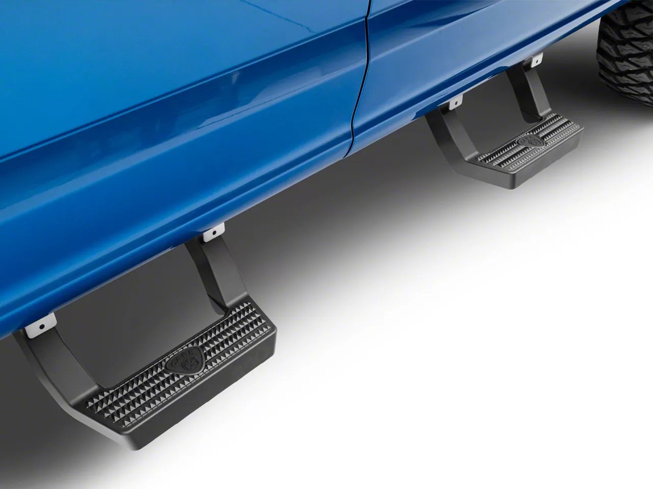 Carr F-150 LD Side Steps; Black 118221 (15-22 F-150) - Free Shipping