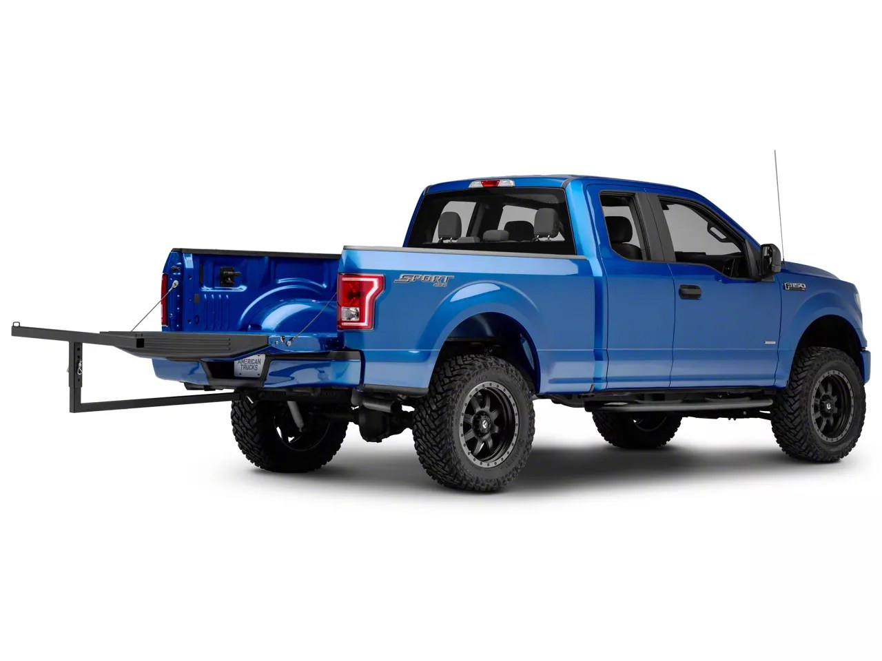 F150 Truck Bed Extender for 2 in. Receiver Hitch (9719 F150)