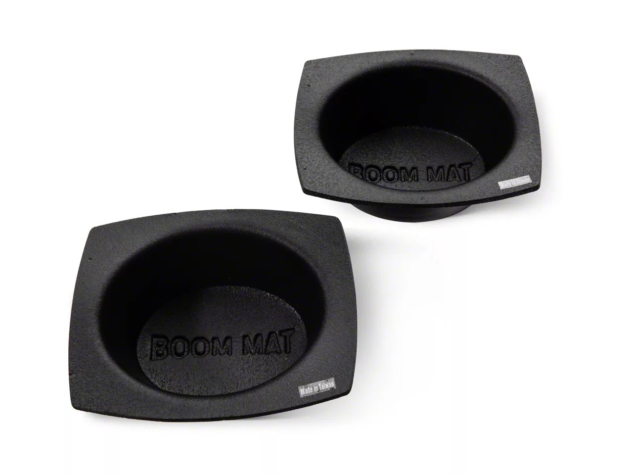 Boom Mat F150 Speaker Baffles; 6x9Inch Oval 050380 (Universal Fitment)