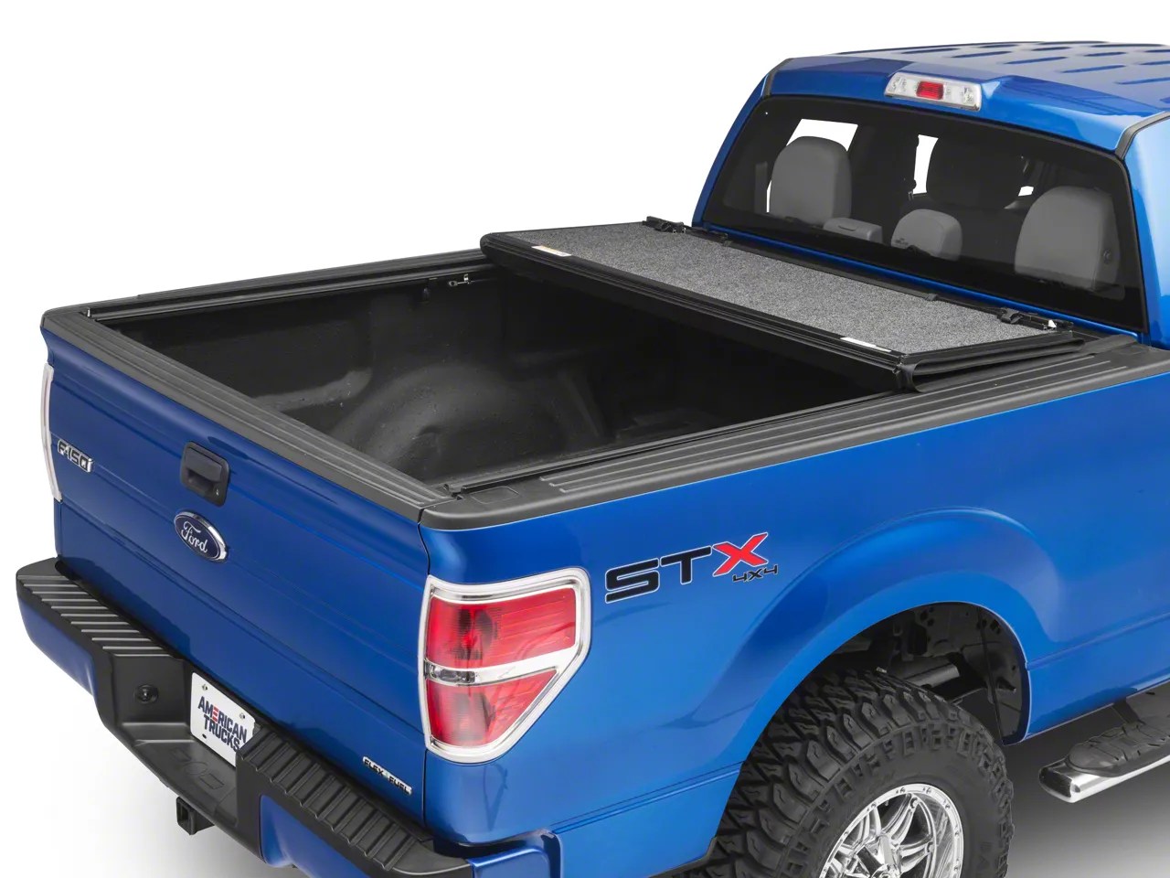 UnderCover F150 Ultra Flex TriFold Tonneau Cover Black Textured