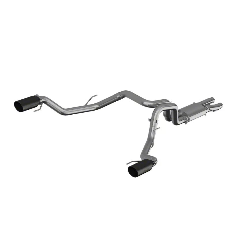 MBRP F150 3 in. XP Series Resonator Back Dual Exhaust System Rear