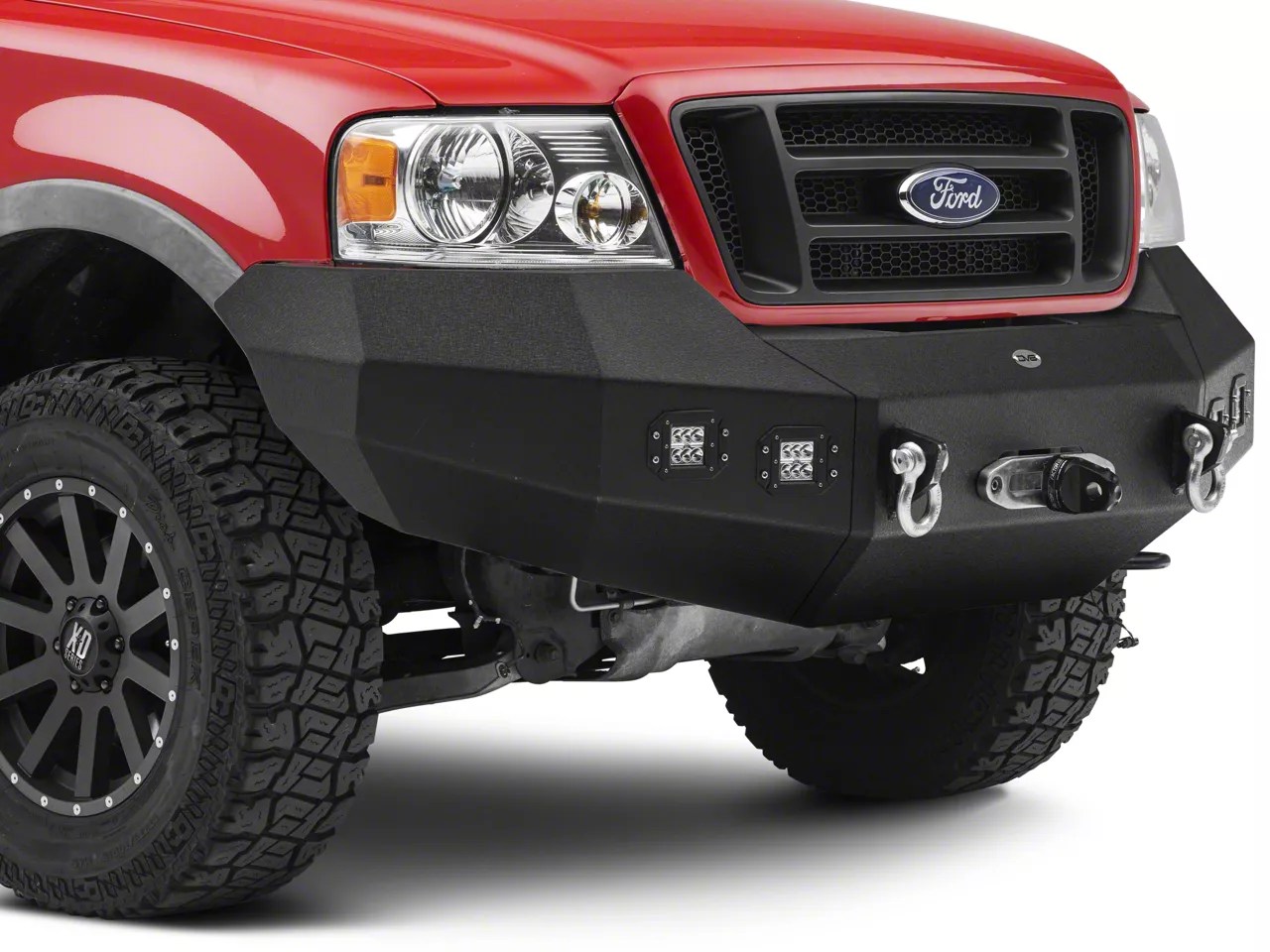 Dv8 Offroad F 150 Full Width Front Bumper Fbff1 06 04 08 F 150