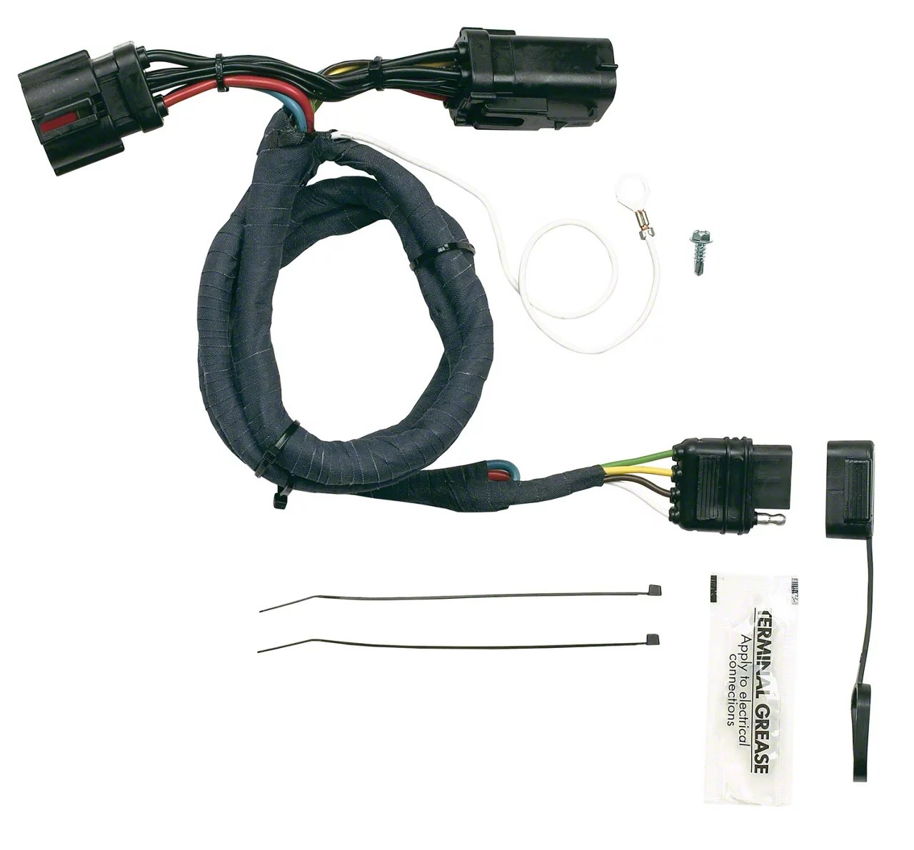 Vehicle Trailer Wiring Harness : Amazon Com Curt 56226 Vehicle Side
