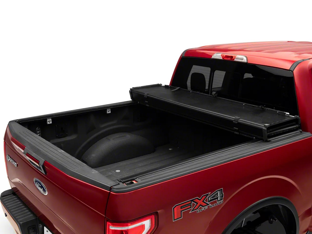 Proven Ground F150 Aluminum QuadFold Hard Tonneau Cover T550970 (09