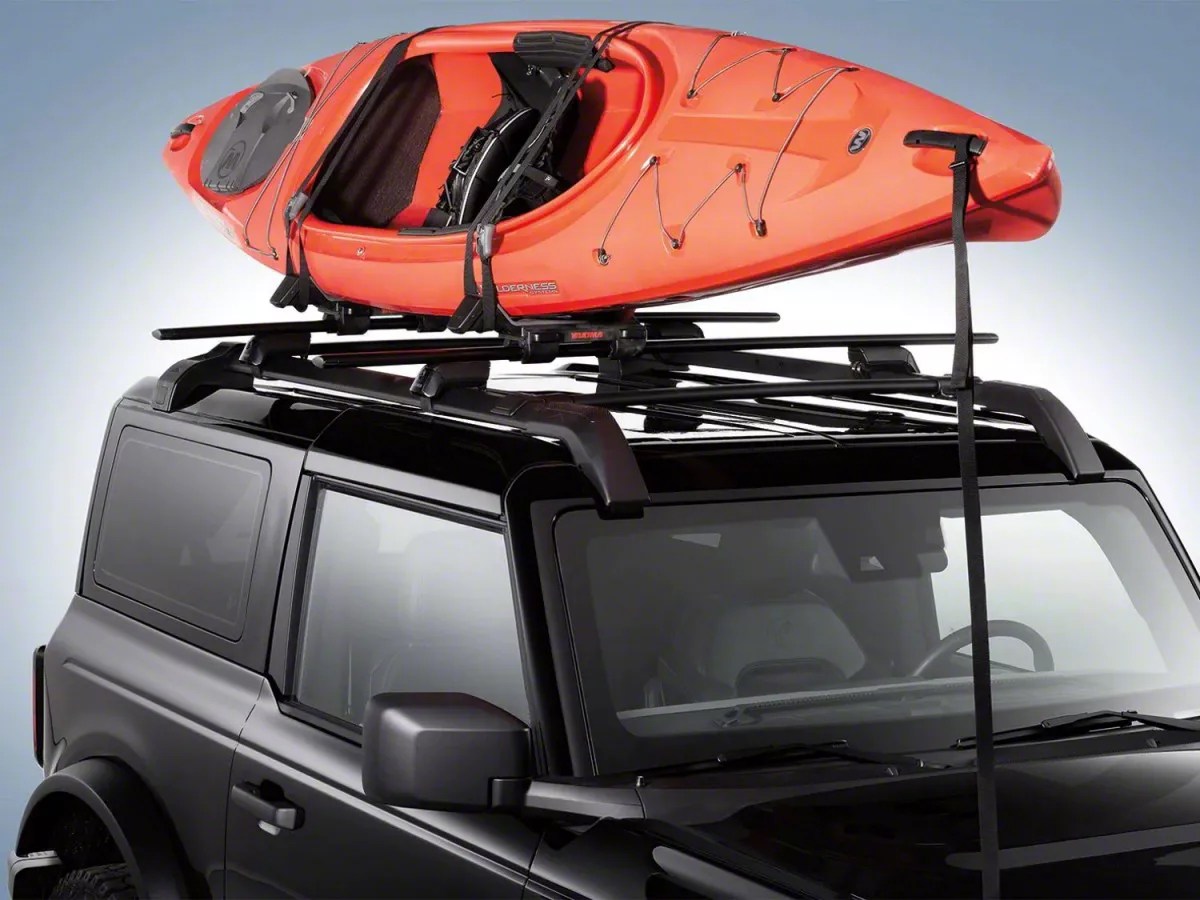 Ford Bronco Yakima Rack Mounted Kayak Carrier VKB3Z7855100C