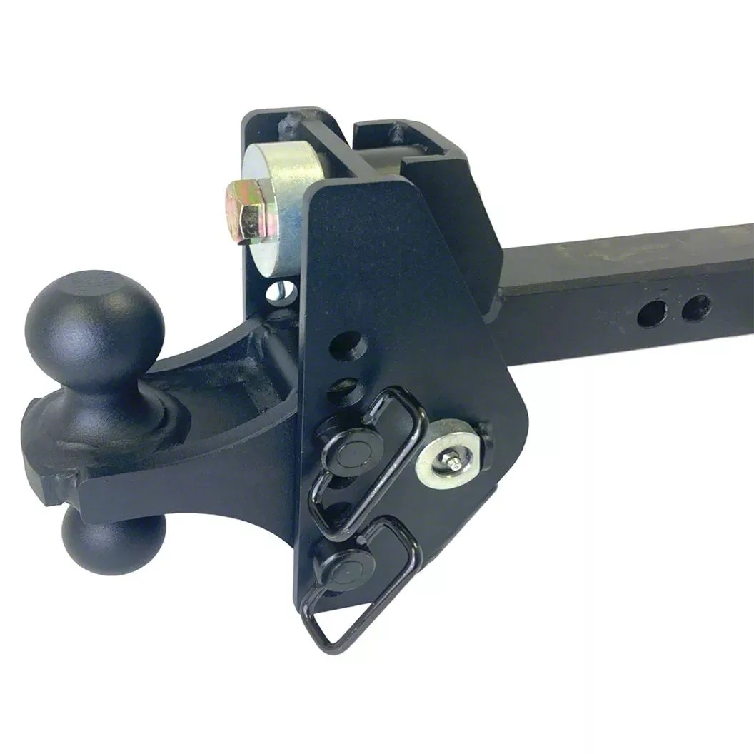 Shocker Hitch Tundra Adjustable Combo Multi Ball Mount Attachment with