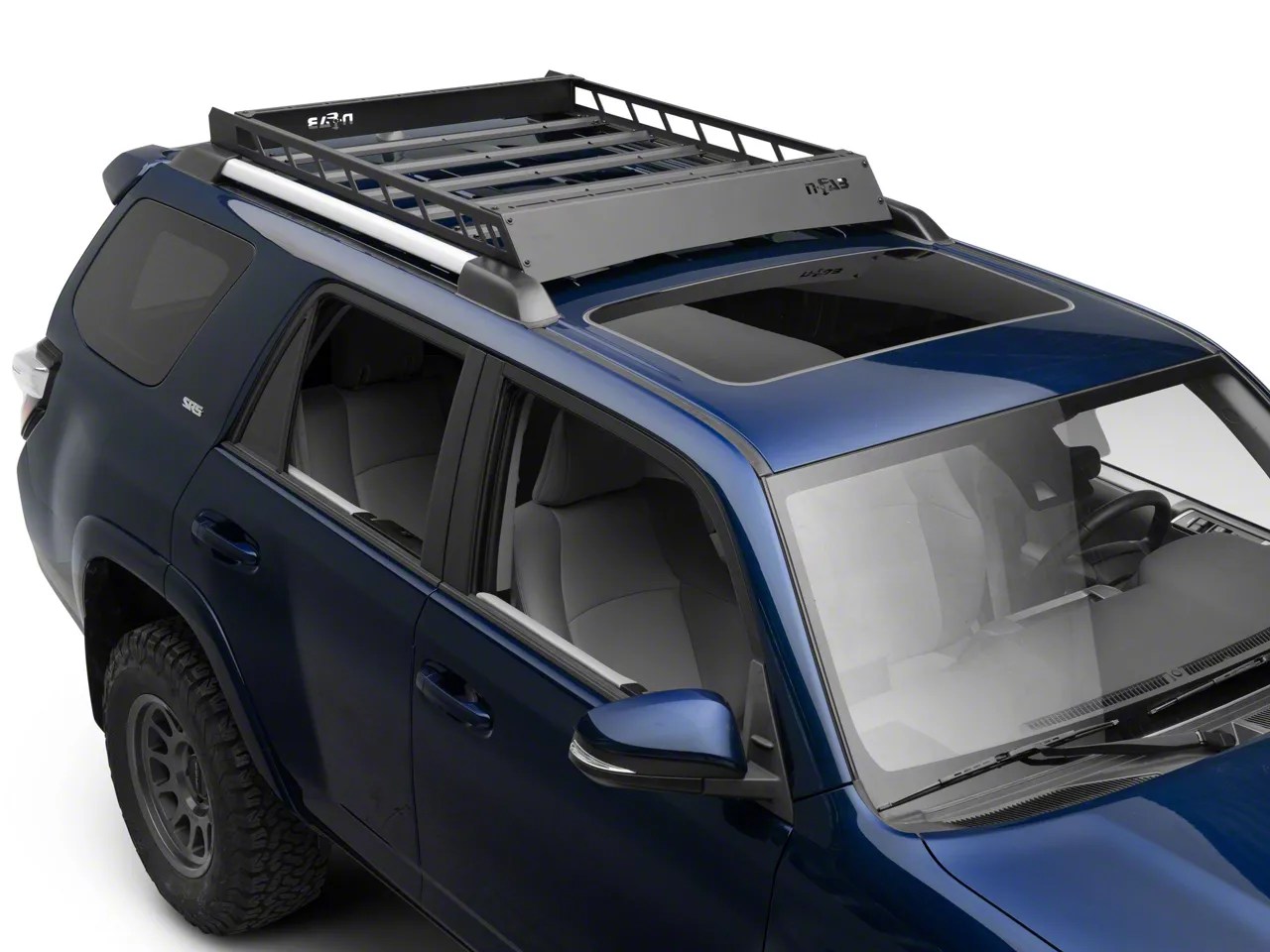 NFab Toyota 4Runner Modular Roof Rack; Textured Black T102MRF (1024 4Runner) Free Shipping