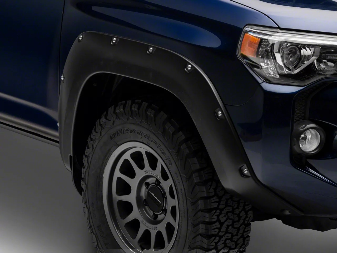 Bushwacker Toyota 4Runner Pocket Style Fender Flares; Front and Rear