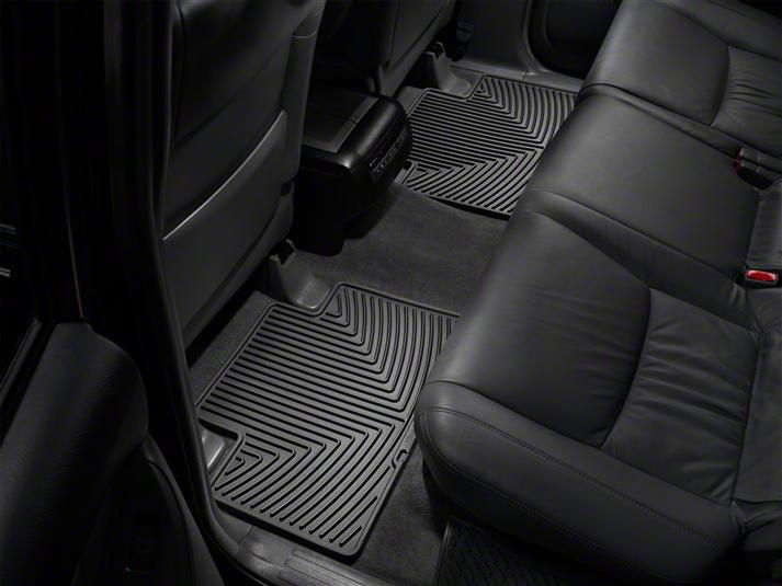 Weathertech Toyota 4Runner AllWeather Rear Rubber Floor Mats; Black W136 (0324 4Runner