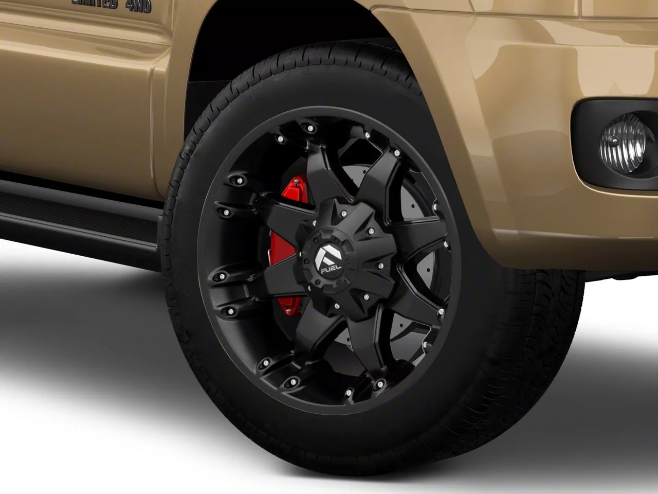 Fuel Wheels Toyota 4Runner Octane Matte Black 6Lug Wheel; 20x9; 12mm