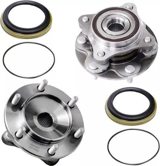 Wheel Hub Assemblies; Front (0518 4WD Free Shipping