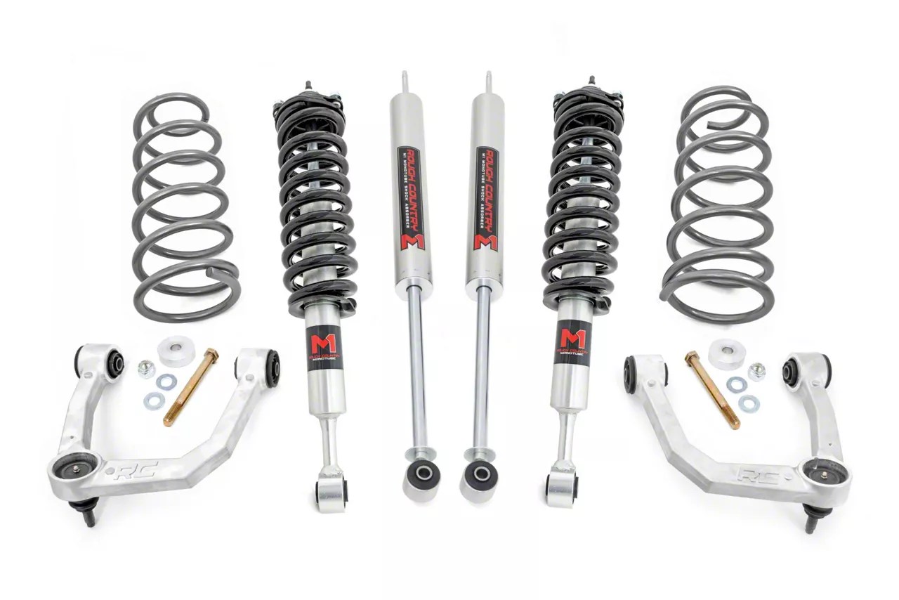 Rough Country Toyota 4-Runner 3-Inch Suspension Lift Kit with M1 Struts