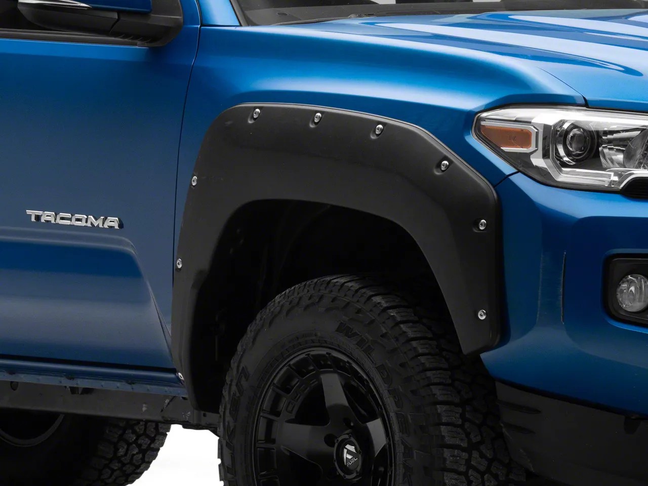 Air Design Super Bolt Fender Flares; Satin Black TO02A10 (1621