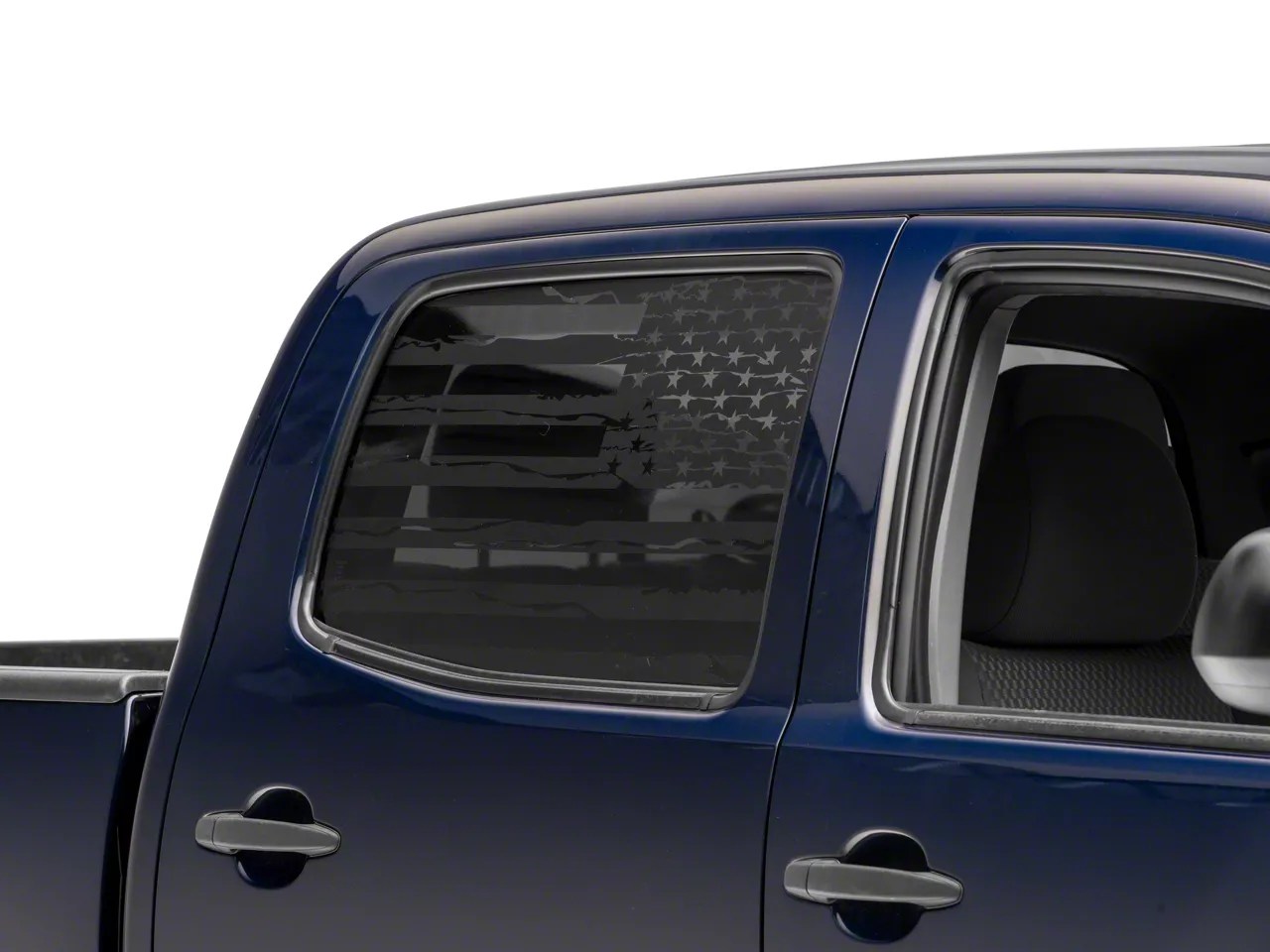 SEC10 Distressed Flag Quarter Window Decal TT13417 (1315