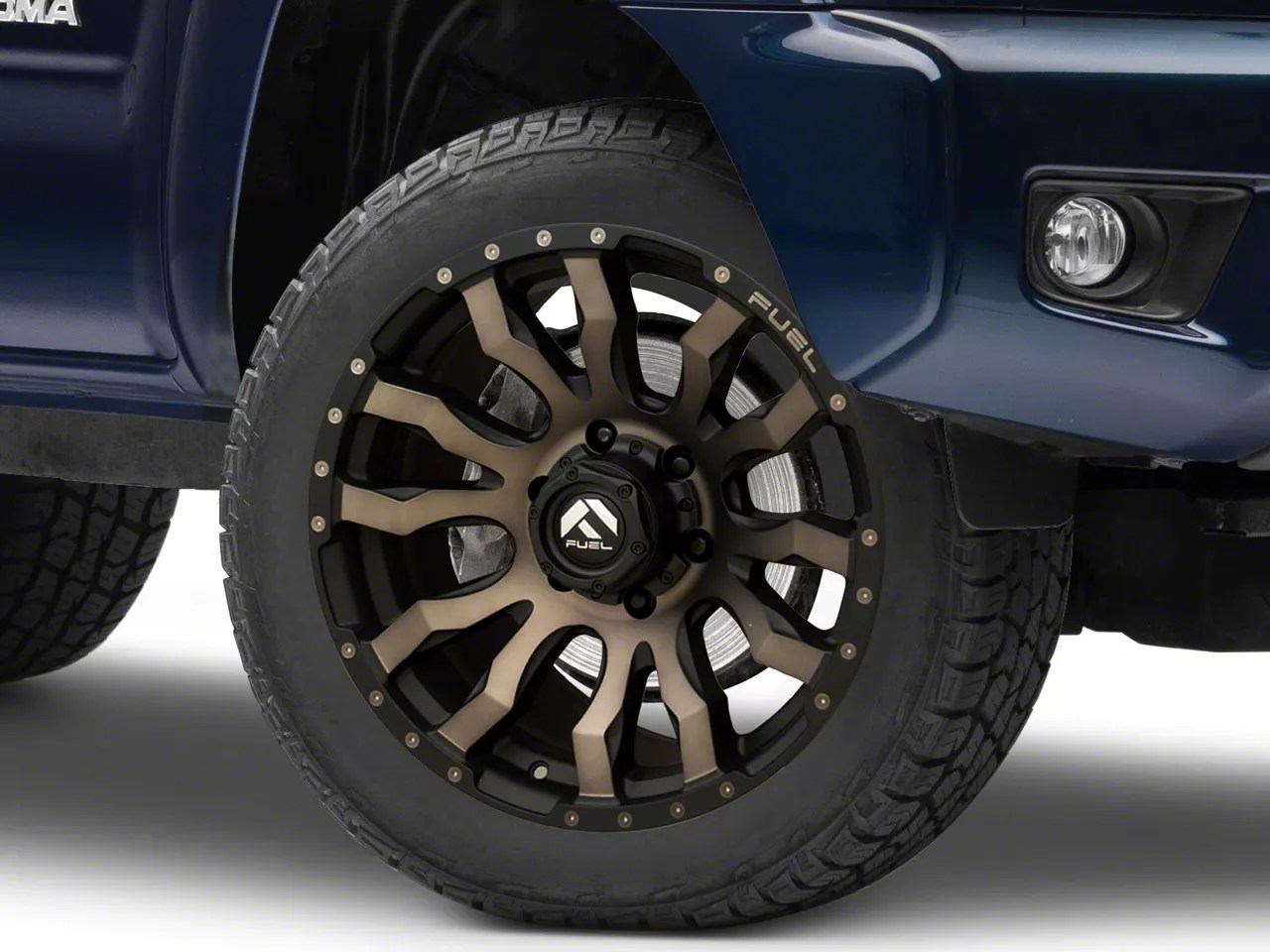 Fuel Wheels Blitz Matte Black Double Dark Tint 6Lug Wheel; 20x9