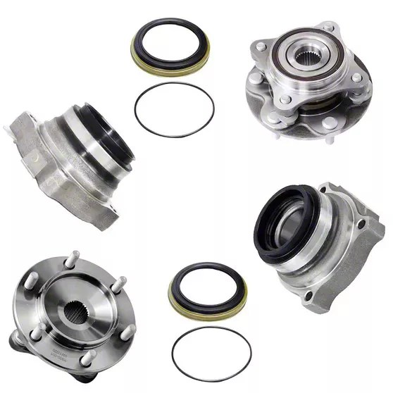 Wheel Hub Assemblies; Front and Rear (0523 4WD Free