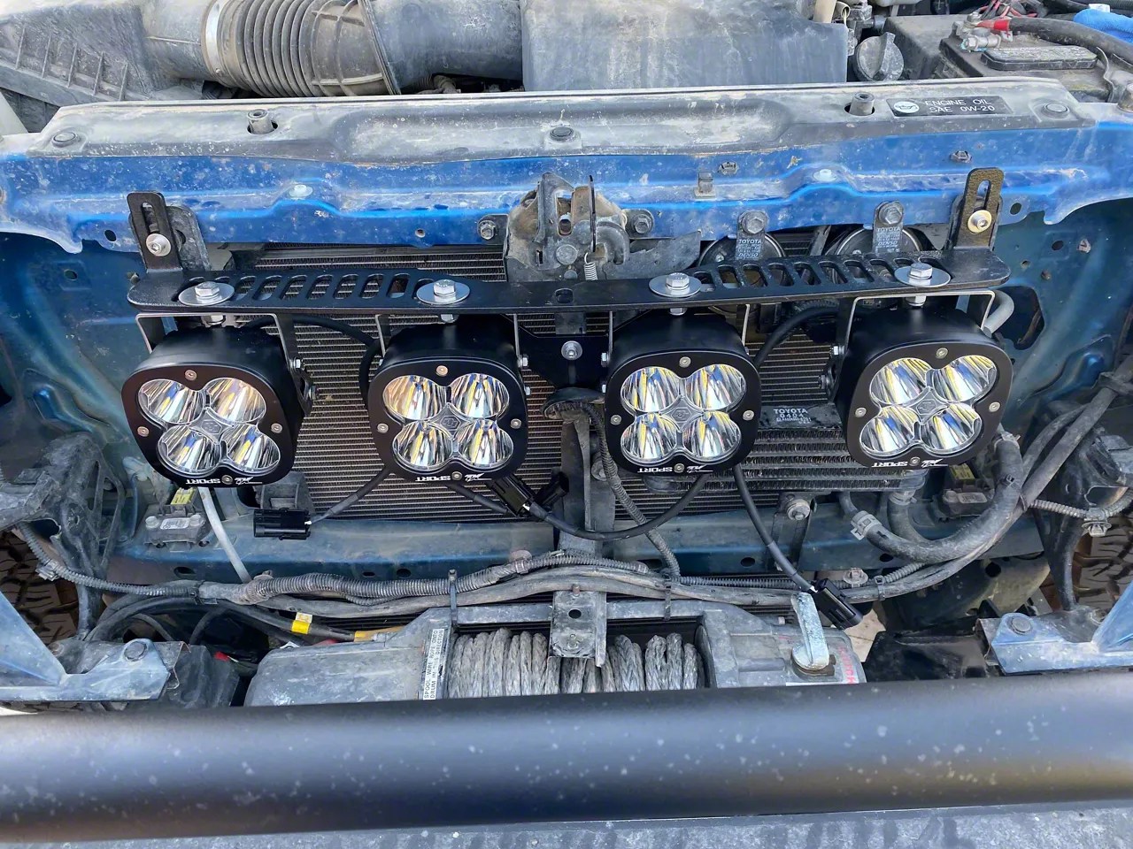 Behind the Grille Light Bar Mounting Bracket (0523