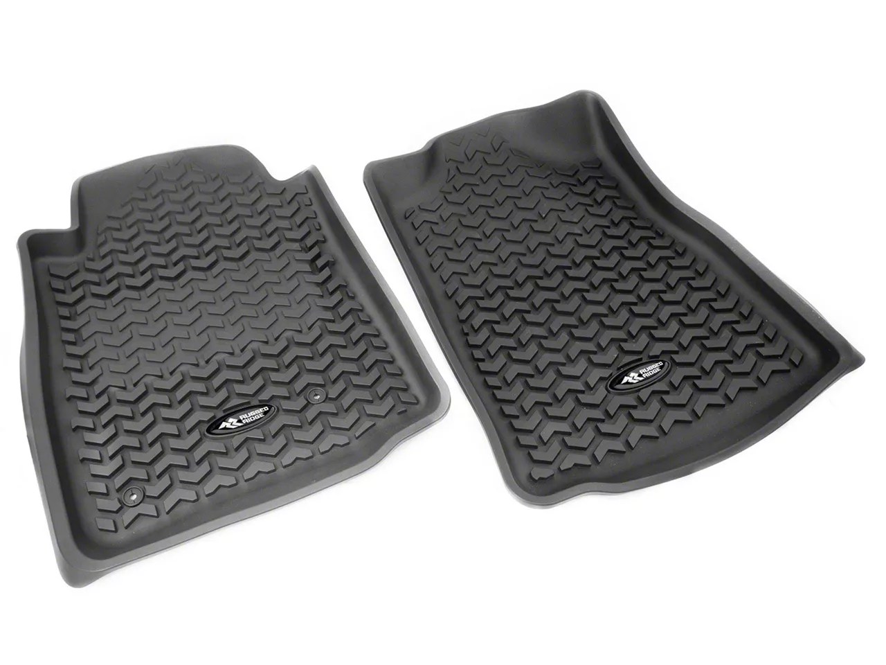 Rugged Ridge AllTerrain Front Floor Mats Black 82904.15 (12